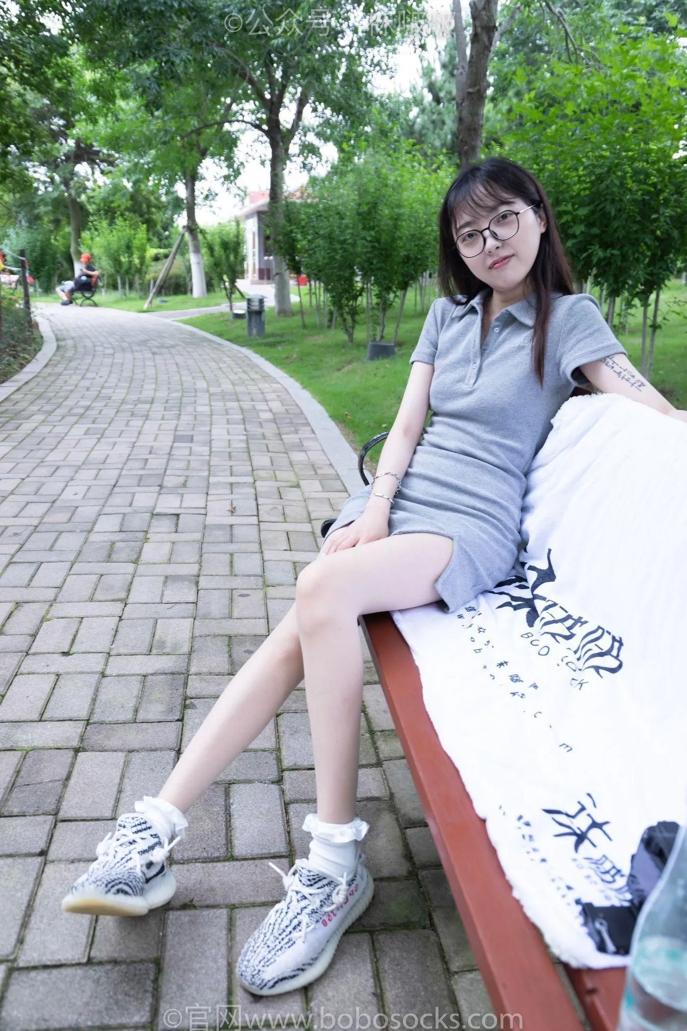 [BoBoSocks袜啵啵]NO.019 稚予-椰子、白棉袜、肉丝 [147P]插图2